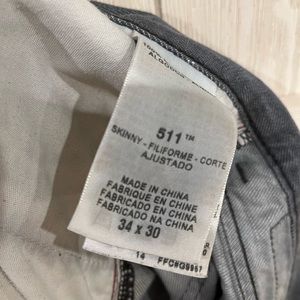 Levi’s 511, slim fit